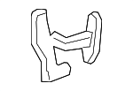 9107201400 - Body: Lower Hinge for Mercedes-Benz Image
