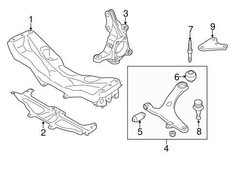 Suspension Components for 2011 Subaru Impreza | OEM Parts Online