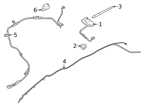 Antenna & Radio for 2015 Mazda 5 #0