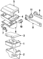 12901720343 - : Blower Motor for BMW: 735i, 735iL, 750iL, 840Ci, 850Ci, 850CSi, 850i Image