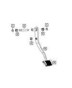 52059872AC - : Brake Pedal And Pad for Mopar Image