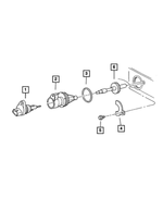 52067635 - Speedometer Pinions: Speedometer Drive Pinion for Mopar Image