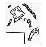 51510SL0309P - : Inner Panel Assembly for Subaru Image