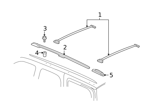 Luggage Carrier for 2008 Chevrolet Suburban 1500 #0