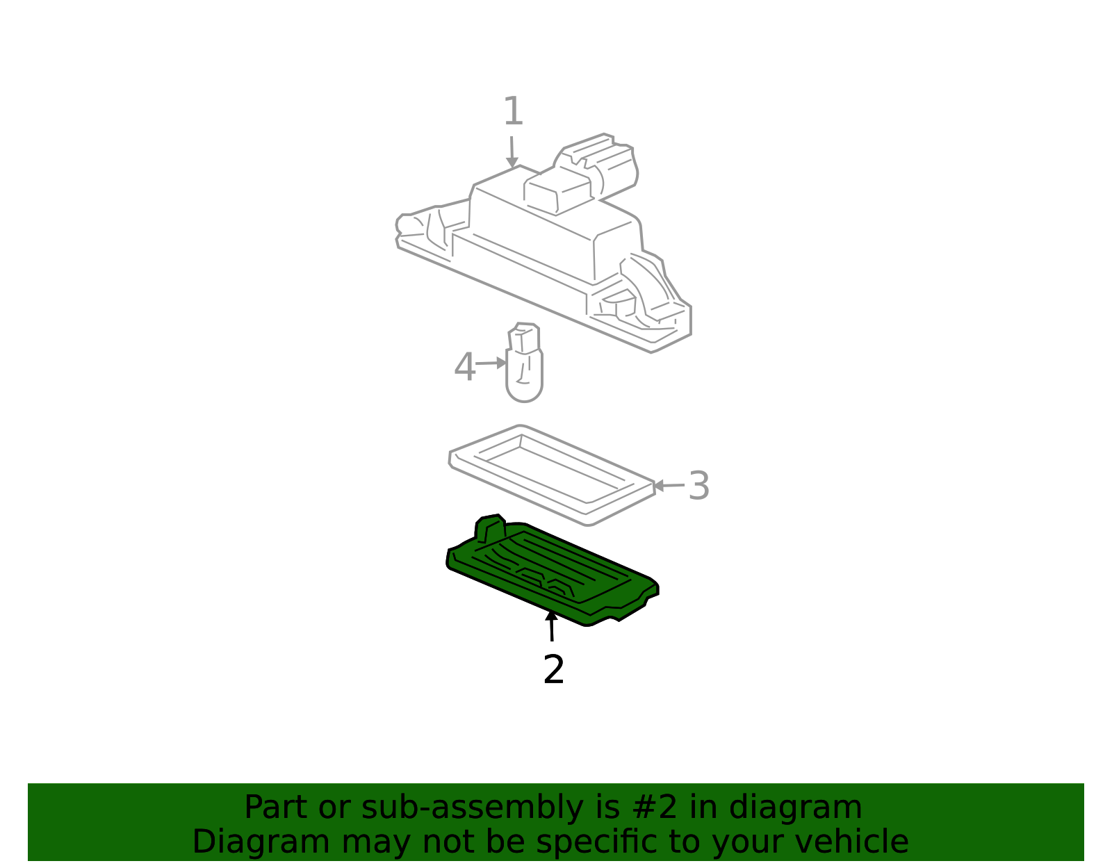 34101-S82-A11 - 2001-2008 Honda - Lens | Genuine Honda Parts