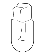 34901SB0671 - Electrical: Bulb for Honda: Accord, Civic, CR-V, CR-Z, Crosstour, CRX, Element, Fit, Insight, Odyssey, Pilot, Prelude Image