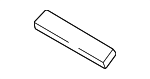 861143D000 - Body: Lift Gate Glass Pad for Hyundai Image