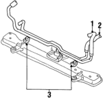 4596420AB - Cooling System: Automatic Transmission Oil Cooler Hose Assembly for Chrysler: Cirrus, Sebring | Dodge: Stratus Image