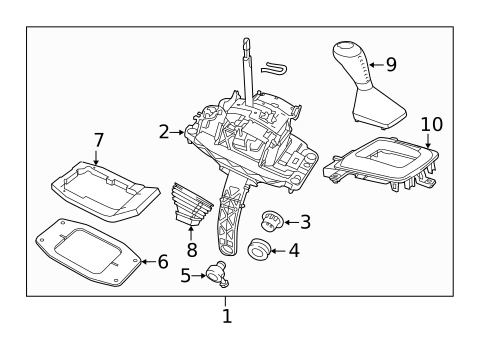 Center Console for 2016 Chevrolet SS #1