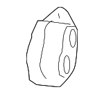 74873SM4003 - Body: Torsion Rod Clip for Honda: Accord, Civic, Prelude Image