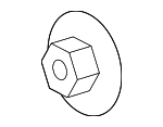 90178A0023 - Body: Door Check Nut for Toyota Image