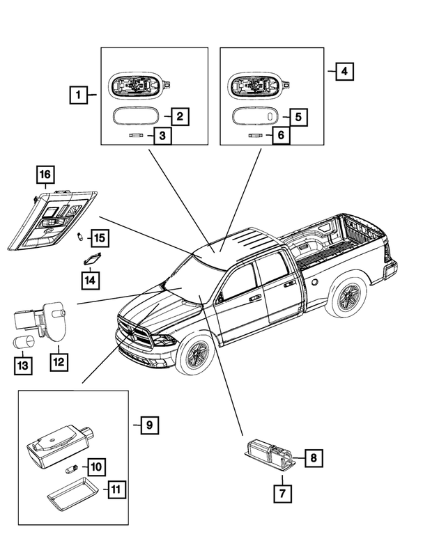 L0000037 - Electrical: Bulb for Mopar Image