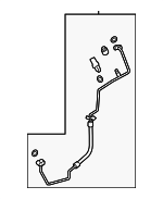 971260702H - HVAC: Liquid Line for Porsche Image