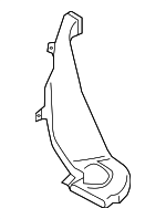 95B819504 - Body: Rear Duct for Porsche: Macan Image