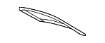 68418994AA - Body: Back Glass for Mopar Image
