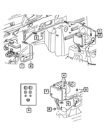 68079343AB - Brakes: Anti-lock Brake Control Unit for Jeep: Liberty Image