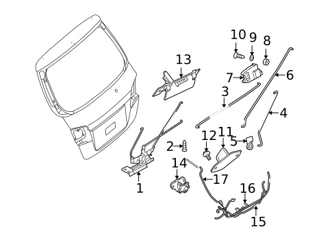 Switches, Solenoids & Actuators for 2005 Suzuki Reno #0