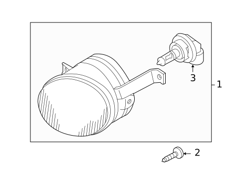 Fog Lamps for 2012 Volkswagen Golf R #0