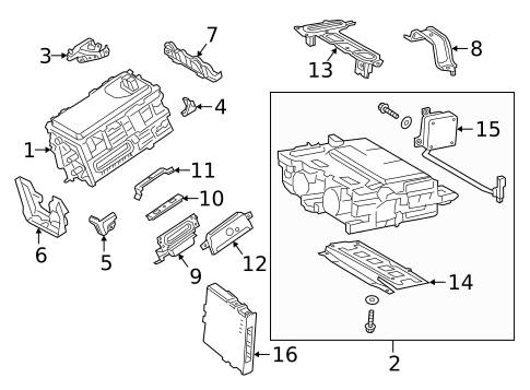 Electrical Components for 2021 Lexus UX250h #0