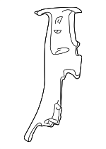 1L5Z35278D13BAB - Body: Rear Pillar Trim for Ford: Explorer Sport Trac Image