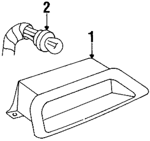 High Mount Lamps for 1998 Pontiac Bonneville #0