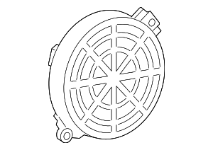 99764554300 - : Speaker for Porsche Image