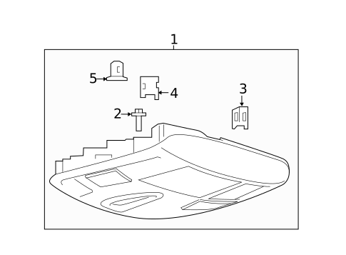 Overhead Console for 2021 Ford Edge #0