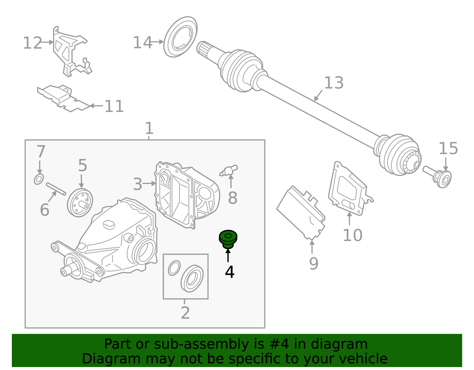 Genuine BMW 33-11-7-525-064 | Screw Plug with O-ring - M22x1