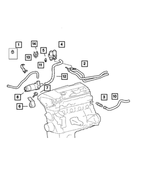 5080152AA - Air Conditioning &amp; Heater: Hose Clamp for Mopar Image