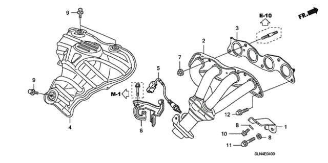 Exhaust Manifold for 2007 Honda Fit #0