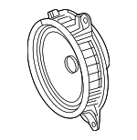 8616042170 - Body: Rear Dr Speaker for Toyota Image