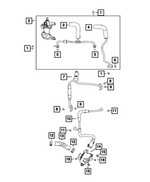 68371143AG - Cooling: Coolant Manifold for Mopar Image