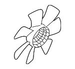 MR373109 - Cooling System: Fan Blade for Mopar Image