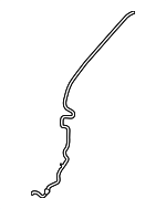 LR096447 - Body: Washer Hose for Land-Rover Image