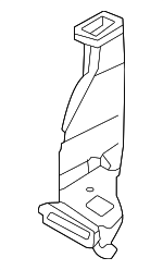 97370N9000 - Body: Rear Duct for Hyundai: Tucson Image