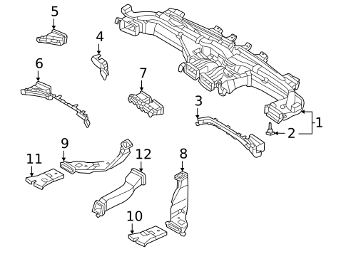 Ducts for 2022 Hyundai Tucson #0