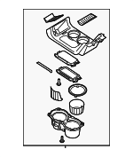 FA8Z74045A76DA - : Finish Panel for Ford: Flex Image