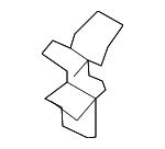 7130412100 - Body: Hinge for Toyota Image