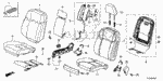 4810SB3000 - Interior/Bumper: C-CLIP SET, TRIM FASTENER (30 PIECES) for Acura Image