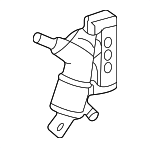 1633125030 - Cooling System: Engine Coolant Outlet Flange for Toyota: Avalon, Camry, Crown, Crown Signia, Grand Highlander, Highlander, RAV4, RAV4 Prime, Sienna, Venza Image
