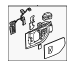 695C0XA010C7S - Body: Drive Motor Battery Pack Charging Port Door Assembly for Kia Image