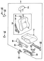 B01E88109A - : Connector Wire for Mazda: Protege Image