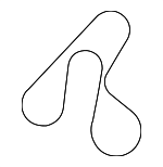 KJ02159079U - : Serpentine Belt for Mazda Image