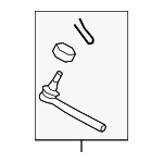 D8640JF00B - : Outer Tie Rod for Nissan Image