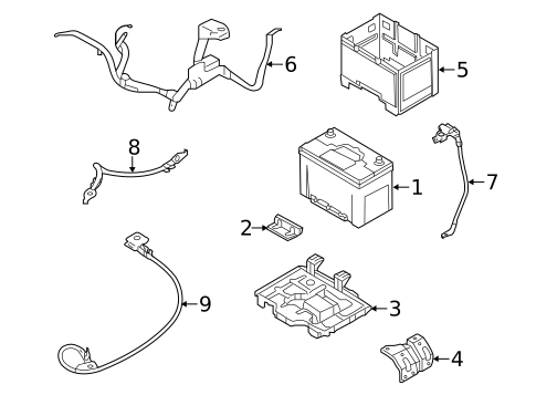 Interior Trim - Rear Body for 2011 Kia Optima #4