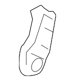 7A2Z7826553A - Body: Actuator Bezel for Ford: Explorer, Explorer Sport Trac | Mercury: Mountaineer Image