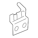 6L2Z7826800B - Body: Upper Hinge for Ford: Explorer, Explorer Sport Trac | Mercury: Mountaineer Image