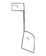 72252FG000 - HVAC: Blower Motor Bracket for Subaru: Forester, Impreza Image