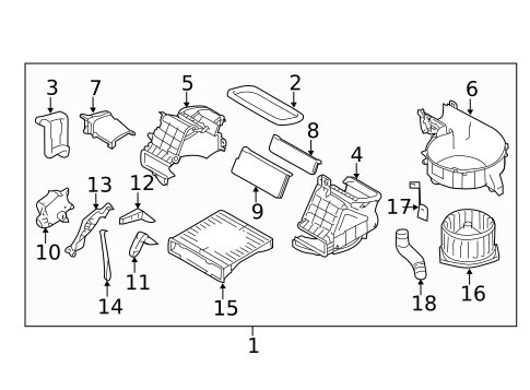 Blower Motor & Fan for 2011 Subaru Impreza #0