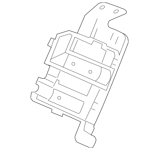 22767372 2005-2016 GM Accessory Wiring Junction Block Bracket 22862306 GM ...